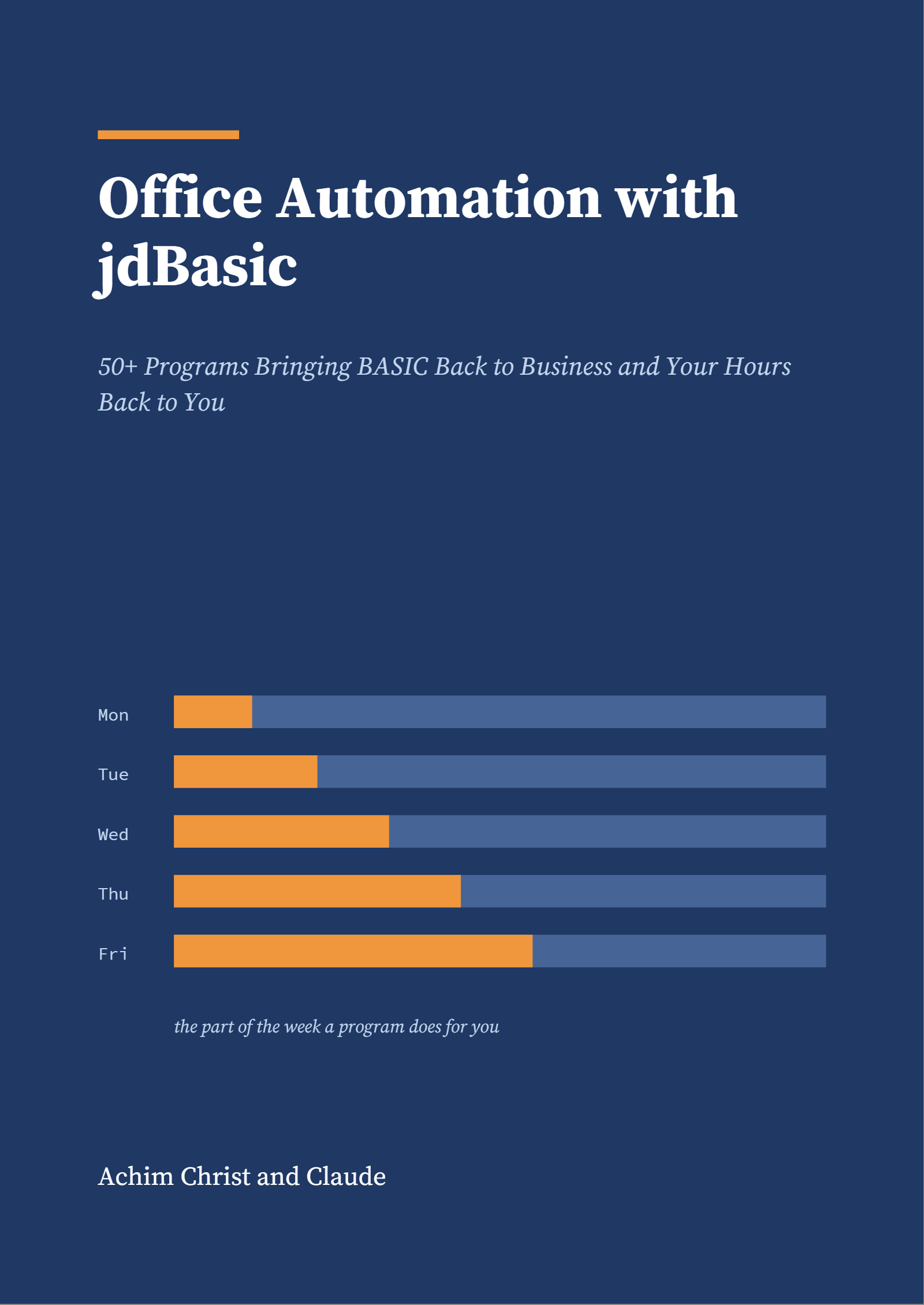 Cover of Office Automation with jdBasic by Achim Christ